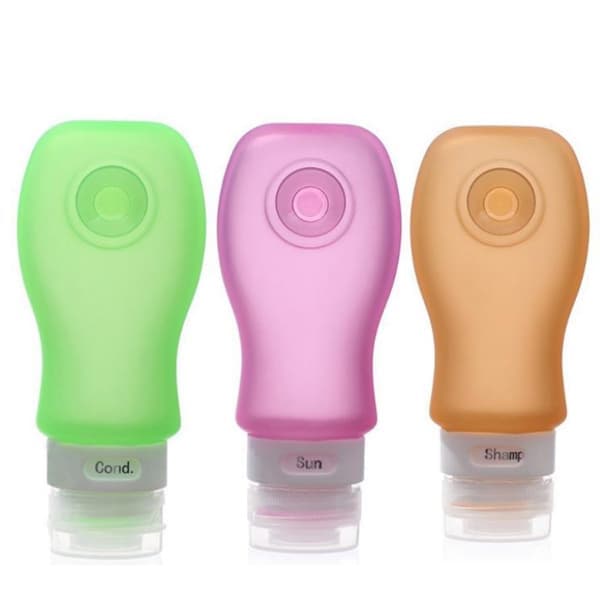 TBS 3319  Silicone Travel Bottles