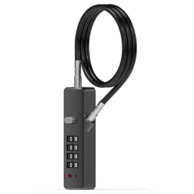 TSA 7415 4-Dial Combi Cable Lock