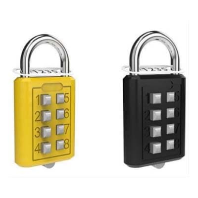 TSA 7416 8 Push Button Password Padlock