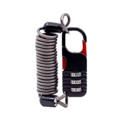 TSA 7417 3-Dial Combi Cable Lock