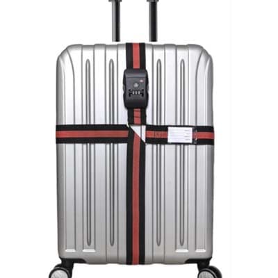 LUG 4591 TSA 3-Dial Double Protection Luggage Strap